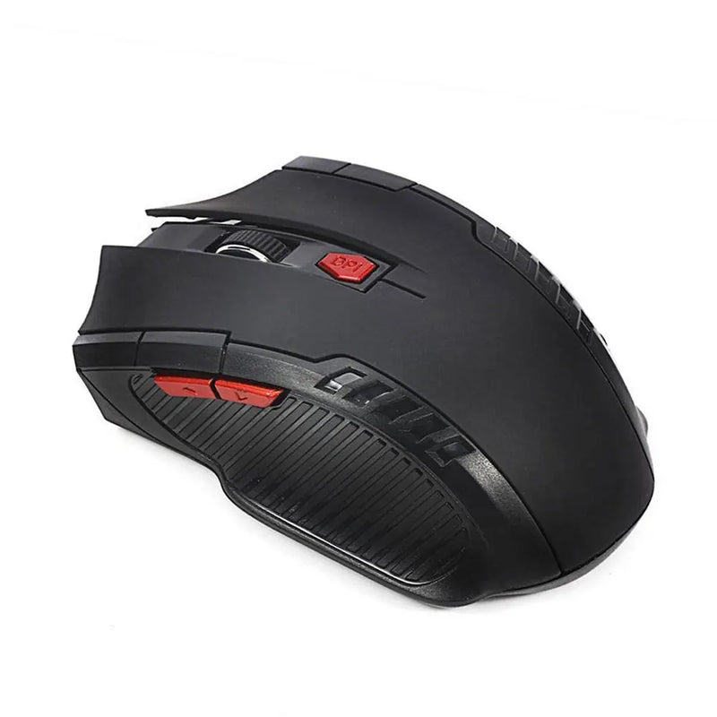 Mouse Sem fio 2.4G USB Receiver 6 Botões Professional Optical