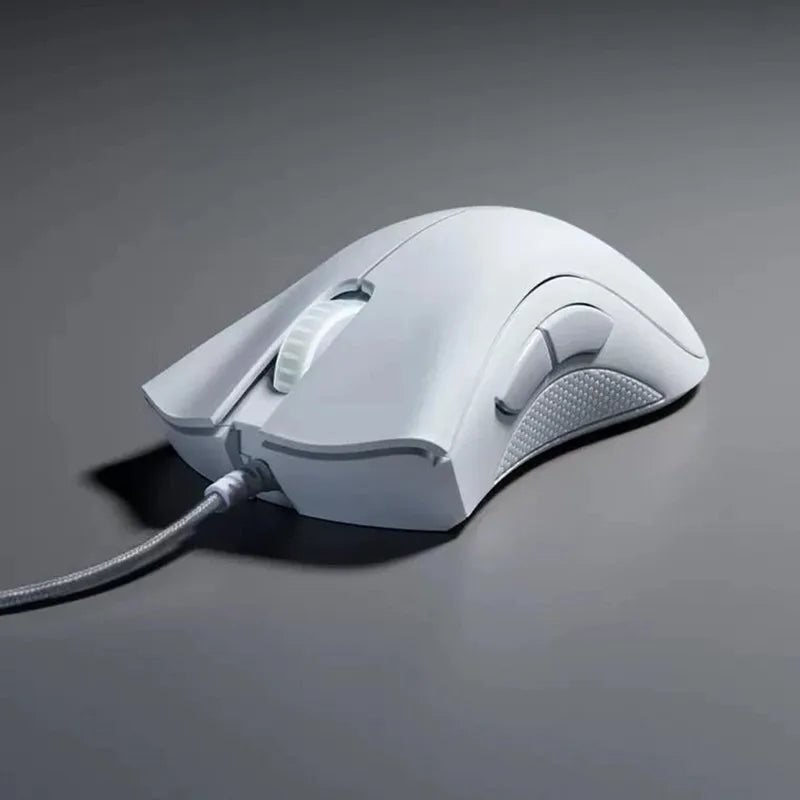 Mouse Razer-DeathAdder Essential Wired Gaming, 6400DPI, 5 Botões Independentes